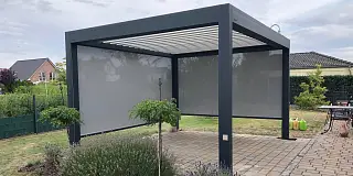 Referenzen Lamellendächer