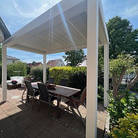 Referenzen Lamellendächer