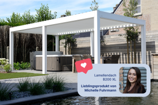 Vielseitiges Lamellendach mit individuellem Komfort