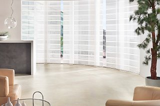 Stilvolle Lösung für große Fenster und moderne Räume