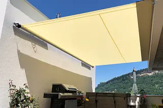 Freistehender Sonnenschutz für maximale Flexibilität