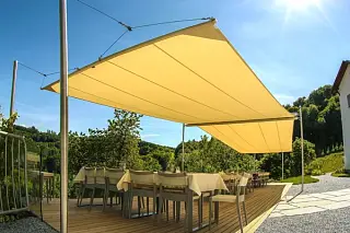 Maximaler Komfort und stilvolle Beschattung