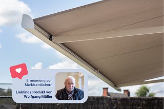 Frischer Look für Ihre Markise